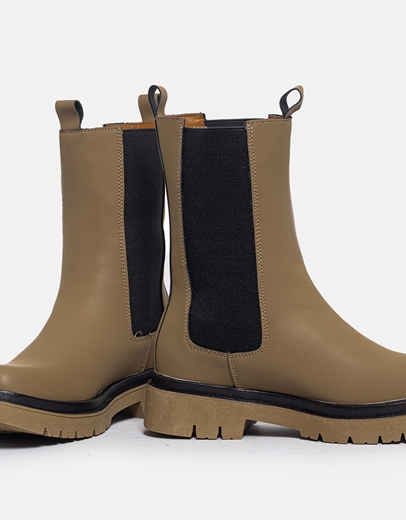 Εικόνα της Μποτάκια με λάστιχο στο πλάι και διχρωμία Πούρο