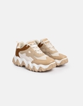 Εικόνα από Γυναικεία sneakers με μοτίβο στη σόλα Μπεζ