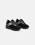 Εικόνα από Γυναικεία sneakers suede με λεπτομέρεια στο πλάι Μαύρο