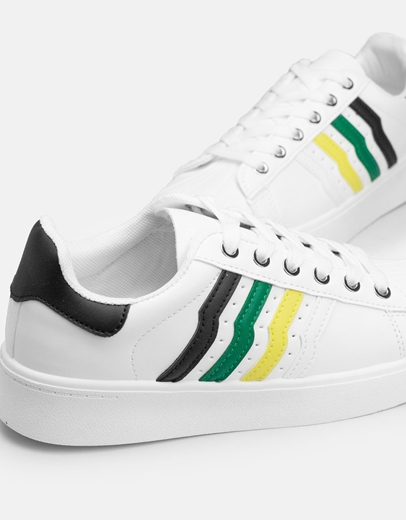 Εικόνα της Γυναικεία sneakers σε συνδυασμούς χρωμάτων Μαύρο