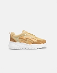Εικόνα από Γυναικεία sneakers σε συνδυασμούς υλικών Μπεζ