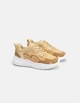 Εικόνα από Γυναικεία sneakers σε συνδυασμούς υλικών Μπεζ