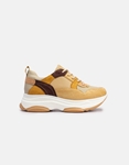 Εικόνα από Γυναικεία sneakers Basic σε συνδυασμούς χρωμάτων Μπεζ