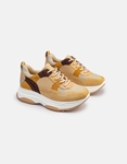 Εικόνα από Γυναικεία sneakers Basic σε συνδυασμούς χρωμάτων Μπεζ