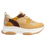 Εικόνα από Γυναικεία sneakers Basic σε συνδυασμούς χρωμάτων Μπεζ
