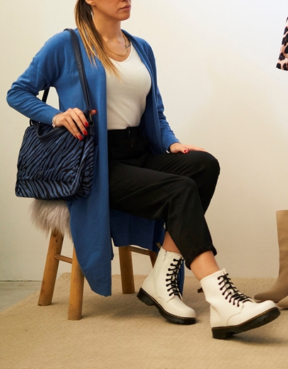 Εικόνα της Αρβυλάκια με διακοσμητική ραφή στην σόλα Λευκό