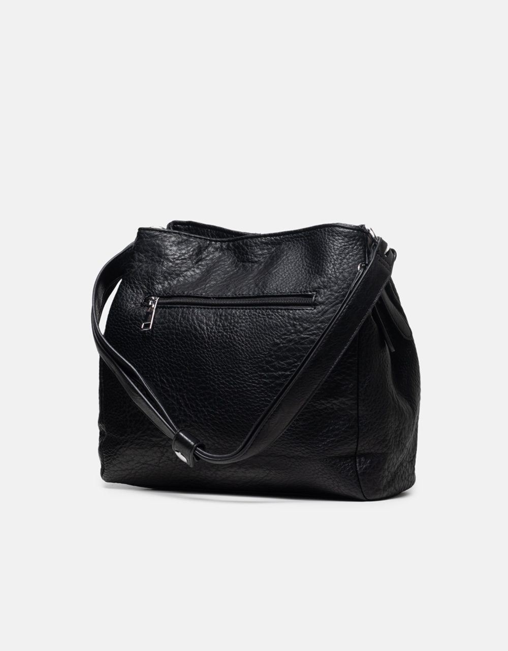 Εικόνα από Basic τσάντα ώμου με προσαρμοζόμενο λουρί Μαύρο