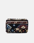 Εικόνα από Υφασμάτινη τσάντα ώμου με boho pattern Μαύρο