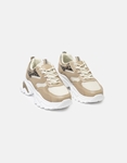 Εικόνα από Sneakers με chunky σόλα και μεταλλιζέ στοιχεία Πούρο