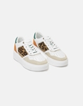 Εικόνα από Suede sneakers με print και διπλή σόλα Multi