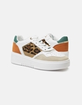 Εικόνα από Suede sneakers με print και διπλή σόλα Multi