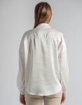 Εικόνα από Basic πουκάμισο μονόχρωμο μακρυμάνικο Λευκό