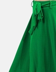 Εικόνα από Maxi φούστα με ζωνάκι Πράσινο