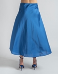 Εικόνα από Maxi φούστα με λάστιχο στη μέση σε Α γραμμή Μπλε