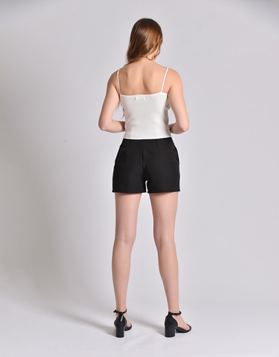 Εικόνα της Τοπ τιραντάκι με λεπτομέρεια από strass Λευκό