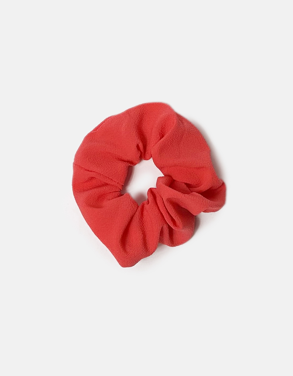Εικόνα από Basic υφασμάτινα scrunchies μονόχρωμα Κόκκινο