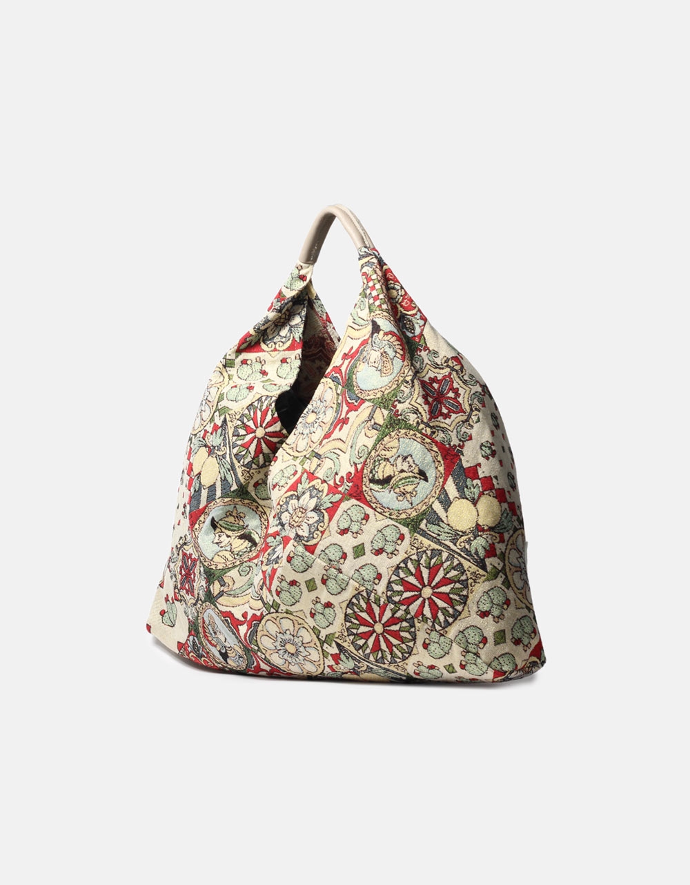 Εικόνα από Υφασμάτινη τσάντα χειρός με ιδιαίτερο pattern Κόκκινο