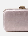 Εικόνα από Τσαντάκι clutch από glitter με αλυσίδα Ροζ