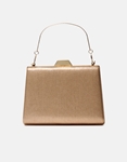 Εικόνα από Τσαντάκι clutch με μεταλλική χειρολαβή Σαμπανί