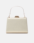 Εικόνα από Τσαντάκι clutch με μεταλλική χειρολαβή Χρυσό