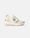 Εικόνα από Basic sneakers με μεταλλικές λεπτομέρειες Μπεζ