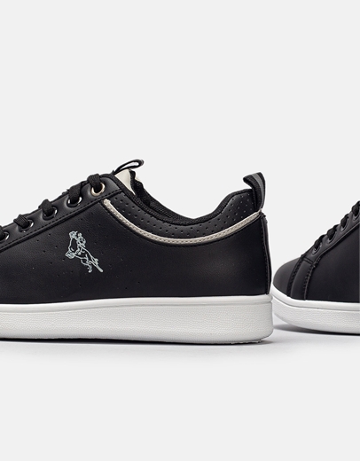 Εικόνα της Γυναικεία sneaker με διακοσμητικές τρύπες Μαύρο