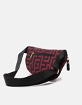 Εικόνα από Crossbody χειροποίητο τσαντάκι με μαίανδρο S Μπορντώ