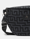 Εικόνα από Crossbody χειροποίητο τσαντάκι με μαίανδρο L Γκρι