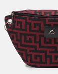 Εικόνα από Crossbody χειροποίητο τσαντάκι με μαίανδρο L Μπορντώ