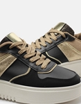 Εικόνα από Basic sneakers με διπλή ελαστική σόλα Μαύρο