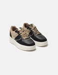 Εικόνα από Basic sneakers με διπλή ελαστική σόλα Μαύρο