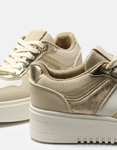 Εικόνα από Basic sneakers με διπλή ελαστική σόλα Μπεζ