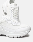 Εικόνα από Sneakers με κορδόνια και διπλή chunky σόλα Λευκό