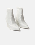 Εικόνα από Cowboy μποτάκια διακοσμημένα με strass Λευκό