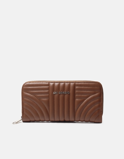 Εικόνα της Πορτοφόλι basic με διακομητικές ραφές Ταμπά