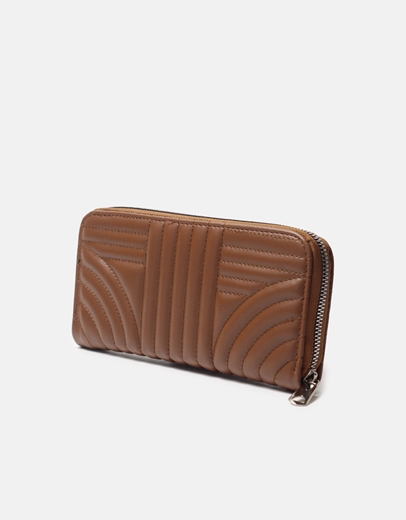 Εικόνα της Πορτοφόλι basic με διακομητικές ραφές Ταμπά