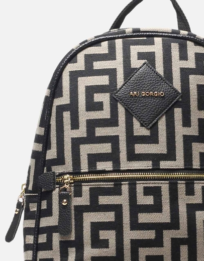 Εικόνα της Χειροποίητο σακίδιο πλάτης με μαίανδρο Πούρο