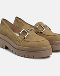 Εικόνα από Loafers με διπλή σόλα και αγκράφα Ελληνικής κατασκευής Ταμπά