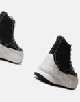 Εικόνα από Δίσολα sneakers μποτάκια υφασμάτινα Μαύρο