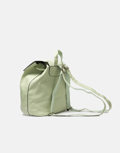 Εικόνα της Μονόχρωμο σακίδιο πλάτης σε απλή γραμμή Πράσινο