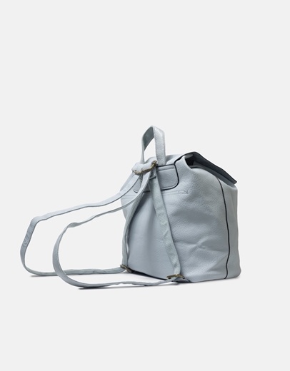 Εικόνα της Μονόχρωμο σακίδιο πλάτης σε απλή γραμμή Σιέλ