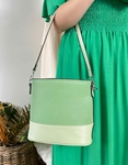 Εικόνα από Basic τσάντα ώμου με ανάγλυφη λεπτομέρεια Πράσινο