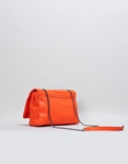 Εικόνα από Γυναικεία all day τσάντα ώμου καπιτονέ με αλυσίδα Πορτοκαλί