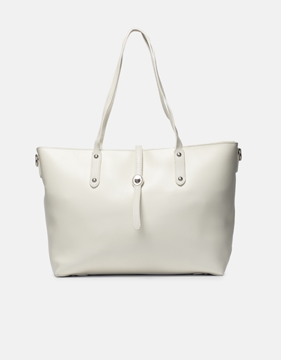 Εικόνα της Basic τσάντα χειρός με τσαντάκι νεσεσέρ Μπεζ