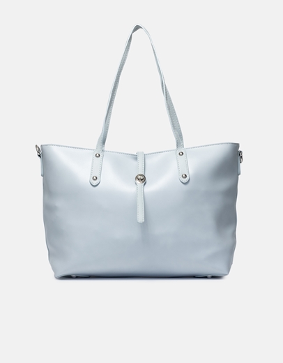 Εικόνα της Basic τσάντα χειρός με τσαντάκι νεσεσέρ Σιέλ