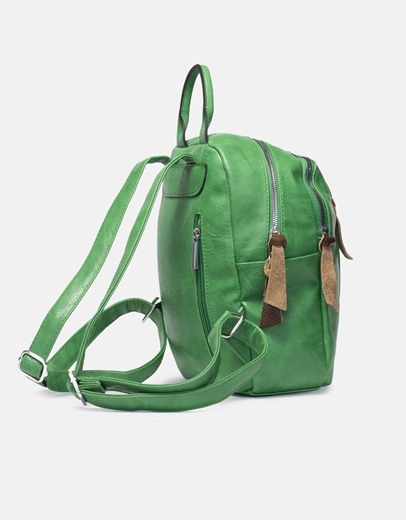 Εικόνα της Basic σακίδιο πλάτης με πολλαπλές θήκες Πράσινο