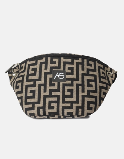 Εικόνα της Crossbody χειροποίητο τσαντάκι με μαίανδρο L Πούρο