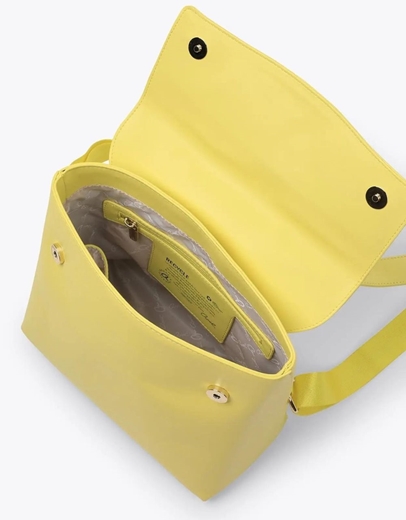 Εικόνα της Σακίδιο πλάτης KASSIANI από ανακυκλωμένο υλικό Κίτρινο