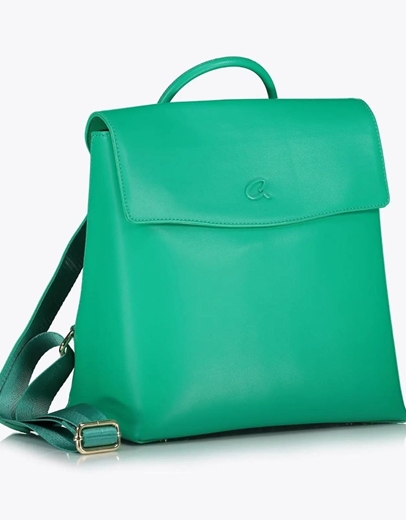 Εικόνα της Σακίδιο πλάτης KASSIANI από ανακυκλωμένο υλικό Σμαραγδί