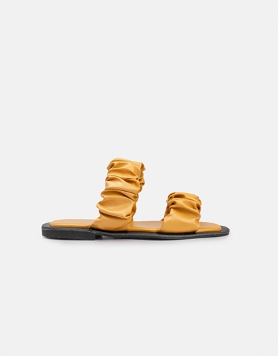 Εικόνα της Γυναικεία σανδάλια με σούρες Ταμπά